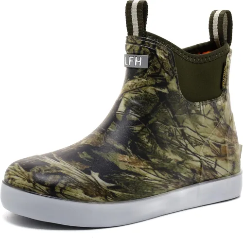 Vista 11 de Botas de cubierta para hombre, impermeables, antideslizantes, botas Gris