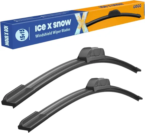 Vista 79 de Escobillas limpiaparabrisas repelentes al agua de 13"+13" de repuesto para JEEP Wrangler TJ 2006 2005 2004 2003 2002 2001 2000 1999 1998 1997