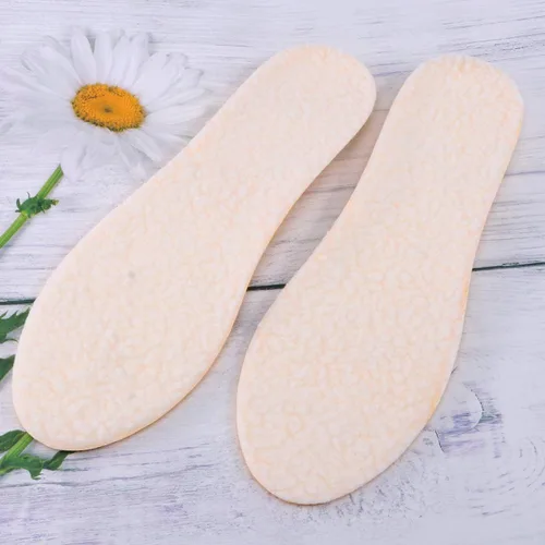 Vista 5 de Exceart Plantillas de zapatos de invierno Diseño ingenioso, mejora la fuerza del pie, alivia la presión del pie. Almohadillas cálidas para zapatos