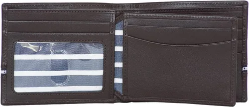 Vista 2 de Nautica Logo Ribbon Leather Wallet
