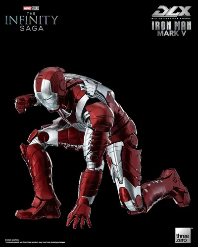 Vista 2 de Marvel Studios: The Infinity Saga DLX Iron Man Mark 5 Figura coleccionable