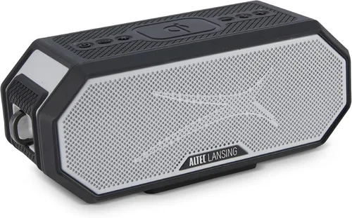 Vista 16 de Altec Lansing - Altavoz Bluetooth HydraBlast 2.0 IP67 impermeable de 20 W rojo/turquesa