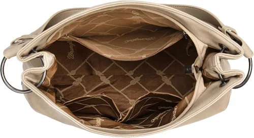 Vista 114 de Wrangler Hobo - Bolsas para mujer de cuero vegano con asa superior, bolsos de hombro y bolsos