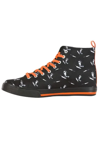Vista 3 de Zapatos Altos de Halloween Adulto Michael Myers Multicolor
