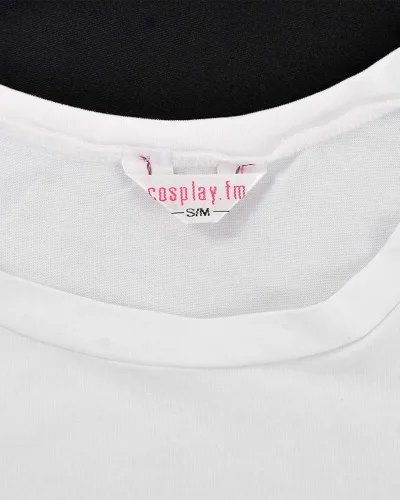 Vista 5 de Cosplayfm Disfraz de anime para mujer con guantes y fundas para zapatos