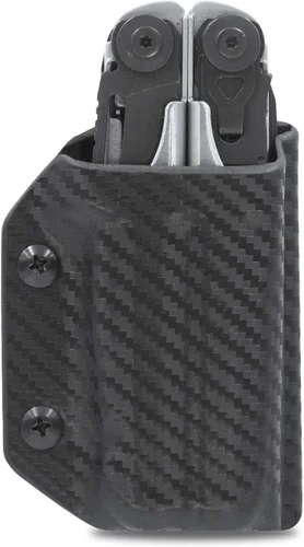 Vista 4 de Clip & Carry Kydex Funda para Multiherramienta para LEATHERMAN Surge - Hecho en EE. UU. (Multiherramienta no incluida) Funda Portaherramienta EDC