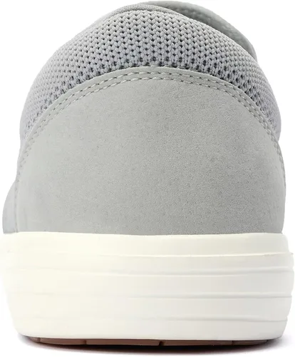Vista 5 de Puxowe Zapatos sin cordones para caminar para hombre, con cojín de aire, tenis casuales de malla, zapatos deportivos de trabajo
