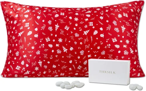 Vista 18 de THXSILK Funda de almohada 100% seda de morera para la salud del cabello y la piel, funda de almohada suave y lisa con cremallera oculta, ambos lados