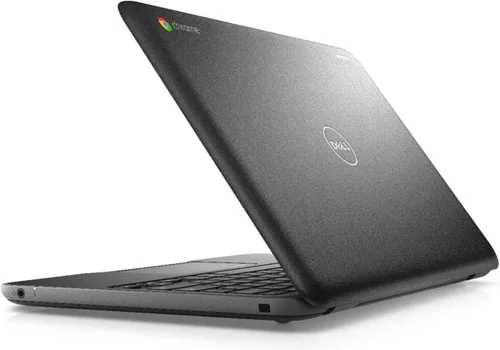 Vista 4 de Dell Laptop Chromebook 3180, computadora portátil de 11.6 pulgadas, Intel Celeron N3060, 4 GB de RAM, SSD de 16 GB, cámara web, Wi-Fi, Bluetooth