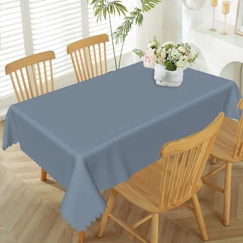 Vista 14 de 52x70inches Apple Green Tablecloth Heavy Duty Washable Polyester Fabric Table Cloth Rectangular Solid Color Table Cover for Kitchen Dining Room