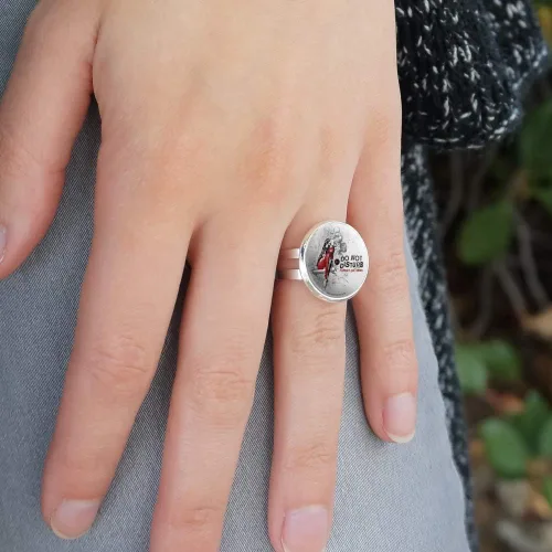 Vista 2 de Graphics & More - Anillo ajustable para Harley Quinn