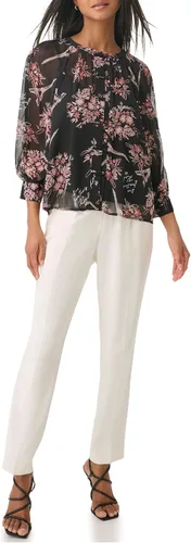 Vista 4 de Karl Lagerfeld Paris Blusa estampada de uso diario para mujer