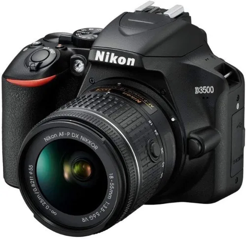 Vista 3 de Nikon VBA550K001 D3500 + AF-P DX 18–55 Kit de realidad virtual - negro