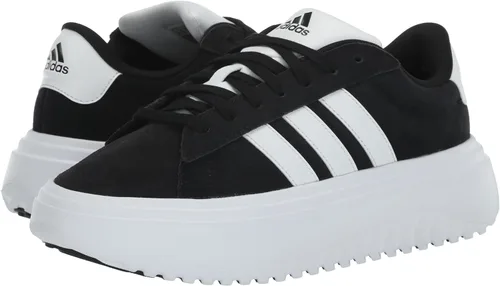Vista 7 de adidas Tenis Grand Court Platform Suede para mujer
