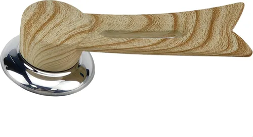Vista 3 de Manijas de madera para tapa de olla, paquete de 2, pomos de repuesto para utensilios de cocina, fácil agarre, compatible con cocina