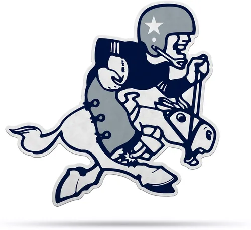 Vista 28 de Rico Industries Banderín de fútbol americano de la NFL con corte retro, decoración del hogar y la sala de estar, fieltro suave EZ para colgar