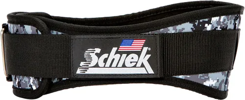 Vista 10 de Schiek Modelo deportivo 2004 Nylon 4 3/4" Cinturón de levantamiento de pesas - Negro