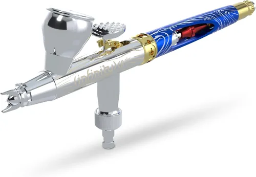 Vista 2 de Harder & Steenbeck Infinity 2024 CRplus - Aerógrafo 2 en 1, diseño alemán