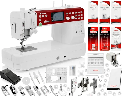 Vista 5 de Janome MC6650 Máquina de coser y acolchar