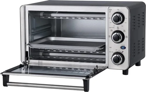 Vista 2 de Horno tostador de encimera Danby Slice DBTO0412BBSS - 1 cada uno