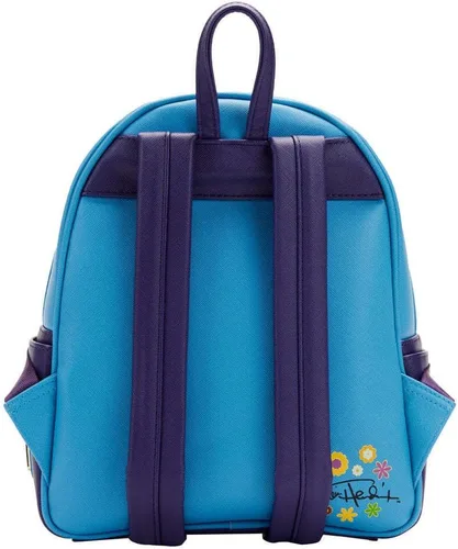 Vista 4 de Loungefly Jimi Hendrix - Mini mochila psicodélica con cremallera y paisaje psicodélico