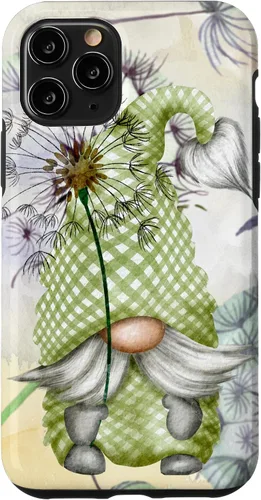Vista 29 de Cute Gnome Dandelion Flower Pattern for Women Mom Aesthetic Case for iPhone 17