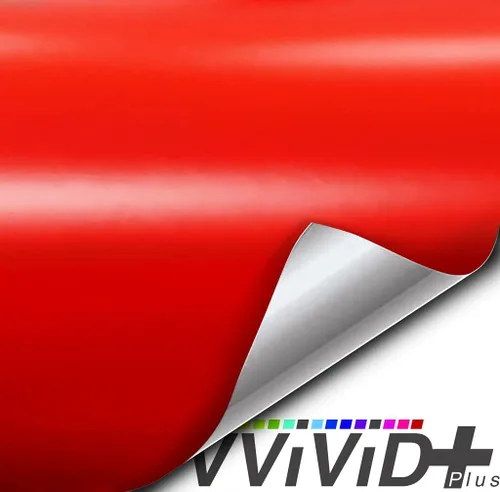 Vista 3 de VviViD, Rollo de vinilo con tecnología de liberación de aire, color rojo sangre mate