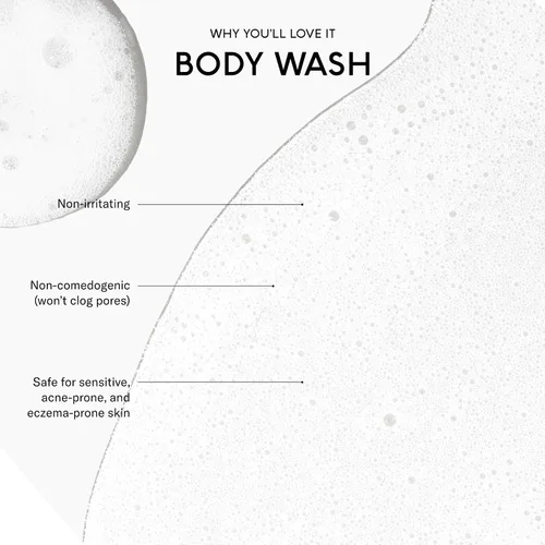 Vista 4 de SEEN Gel de Baño, Sin Fragancia - Gel de Baño No Comedogénico y No Irritante - Desarrollado por Dermatólogos - Seguro para Pieles Sensibles
