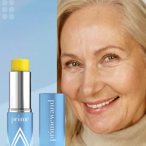 Vista 3 de Prime Prometics PrimeWand Nourish - Impresionante y natural en barra de maquillaje hidratante para mujeres maduras - Sensación sedosa, hidratación