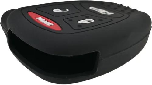 Vista 3 de 2 piezas de silicona Funda protectora para mando a distancia sin llave para Chrysler 200 300 PT Cruiser Dodge Charger Magnum Durango Jeep Grand