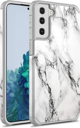 Vista 6 de Rosebono - Funda compatible con Samsung Galaxy S21 Plus 5G, delgada, híbrida, a prueba de golpes, funda rígida a prueba de golpes, diseño gráfico a