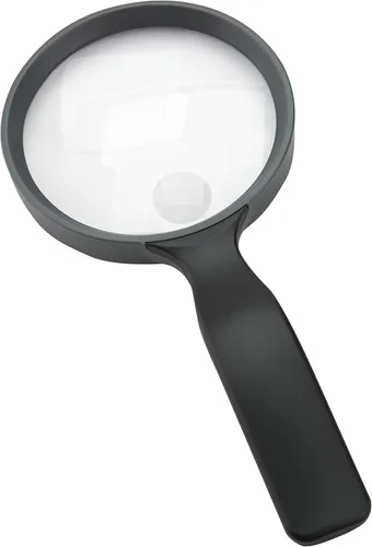 Vista 3 de Carson Lupa de mano serie 2x con lente puntual 3.5x (JS-24), negro