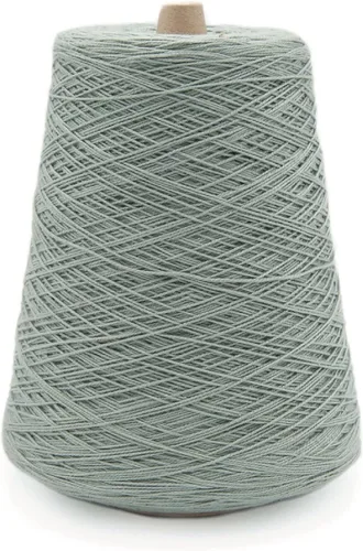 Vista 28 de Silk City Fibers, 5/2 Perle Mercerized Cotton Weaving Yarn pino