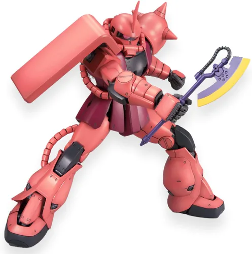 Vista 10 de Figura de acción MS-06S Zaku II de la Char Ver 2.0 Master Grade por Bandai Hobby