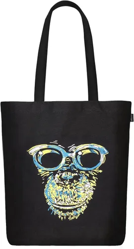 Vista 12 de Ecoright - Bolsa de mano para mujer con cremallera, bolsa de mano pequeña, bolsa de lona, bolsa de algodón reutilizable para playa, comestibles