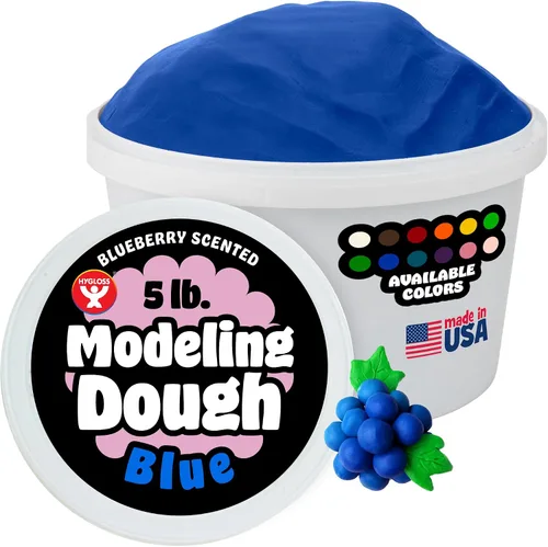 Vista 37 de Hygloss Masa de Modelado para Niños – Masa Sensorial Segura y No Tóxica para Artes y Manualidades – Tubo de 1.4 kg – Arcilla de Juego