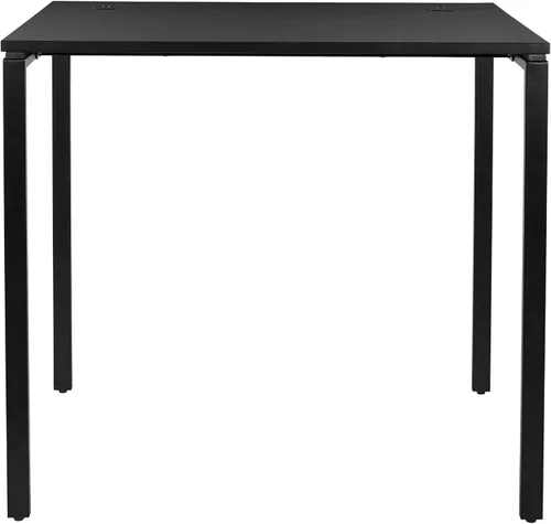 Vista 7 de OSP Home Furnishings Prado - Escritorio para oficina en casa, 48 pulgadas, 42 pulgadas, 48 pulgadas de ancho x 42 pulgadas de alto, color negro
