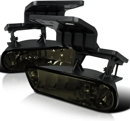 Vista 10 de SPEC-D TUNING Luces antiniebla transparentes de conducción + bombillas compatibles con Chevy Silverado 1999-2002 2000-2006 Tahoe Suburban izquierdo