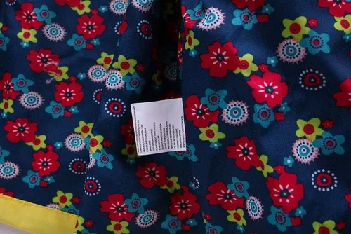 Vista 8 de Chaqueta impermeable con capucha para bebé y niña de 1 a 5 años, con estampado floral, rompevientos