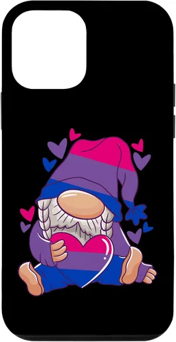 Vista 12 de Funda de bandera bisexual para iPhone 14 Pro Max Gnomo bisexualidad Bisexual Orgullo Bisexual