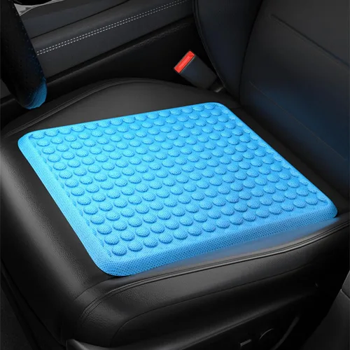 Vista 6 de Cojín de gel de enfriamiento suave para sillas de oficina con gel transpirable, cómodo y duradero