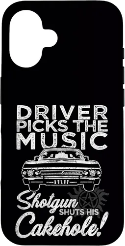 Vista 32 de Supernatural Driver Picks - Carcasa con música para iPhone 17