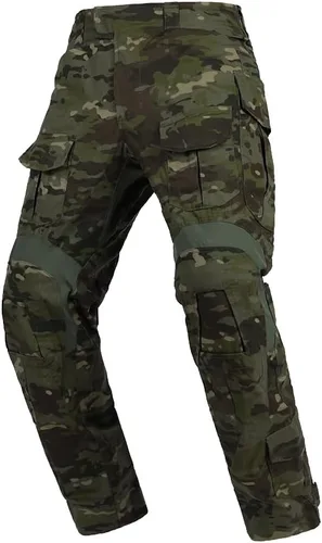 Vista 17 de EMERSONGEAR Gen3 - Pantalones de paintball con rodilleras, pantalones de combate militar Airsoft Combat BDU Aor1