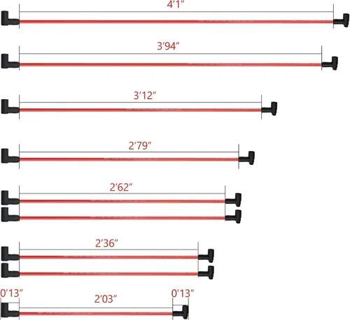 Vista 4 de MAS Racing HEI Distribuidor y cables de bujía y mazo de cables de coleta gratis, kit combinado de tapa roja de repuesto para Chevy 283 302 307 327
