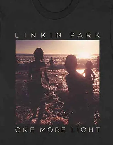 Vista 3 de Linkin Park Camiseta One More Light Band Logo Oficial Unisex Negro