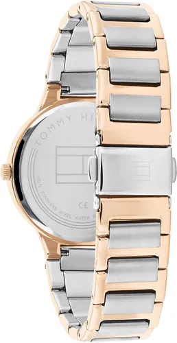 Vista 3 de Tommy Hilfiger Bella - Reloj de cuarzo para mujer con correa de acero inoxidable plateado 17 modelo 1782399