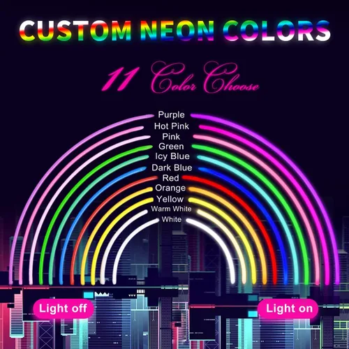 Vista 2 de Letrero LED grande personalizado para bodas, luces de neón personalizadas profesionales para pared, aplicables a bodas, salón de belleza, bar