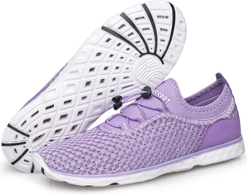 Vista 7 de DOUSSPRT - Zapatos acuáticos para mujer, de secado rápido, deportivos