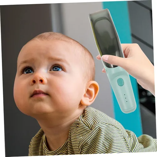 Vista 6 de Beaupretty Cortadora de pelo silenciosa con hoja de cerámica, herramienta de corte de pelo portátil ligera para niños recién nacidos y kit de aseo