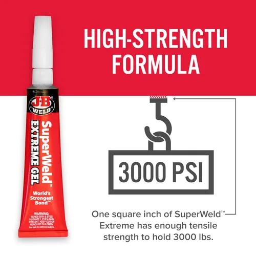 Vista 4 de J-B Weld SuperWeld Extreme Superpegamento - 15 g